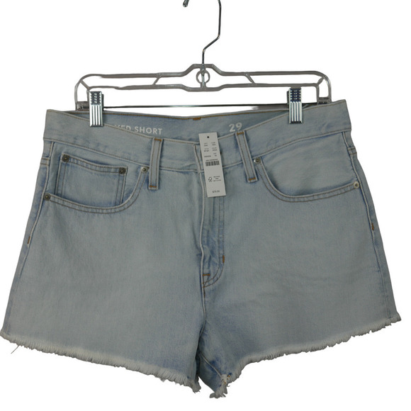 J. Crew NWT Relaxed Denim Short in Light Denim Waterside Wash 29 - Picture 1 of 9